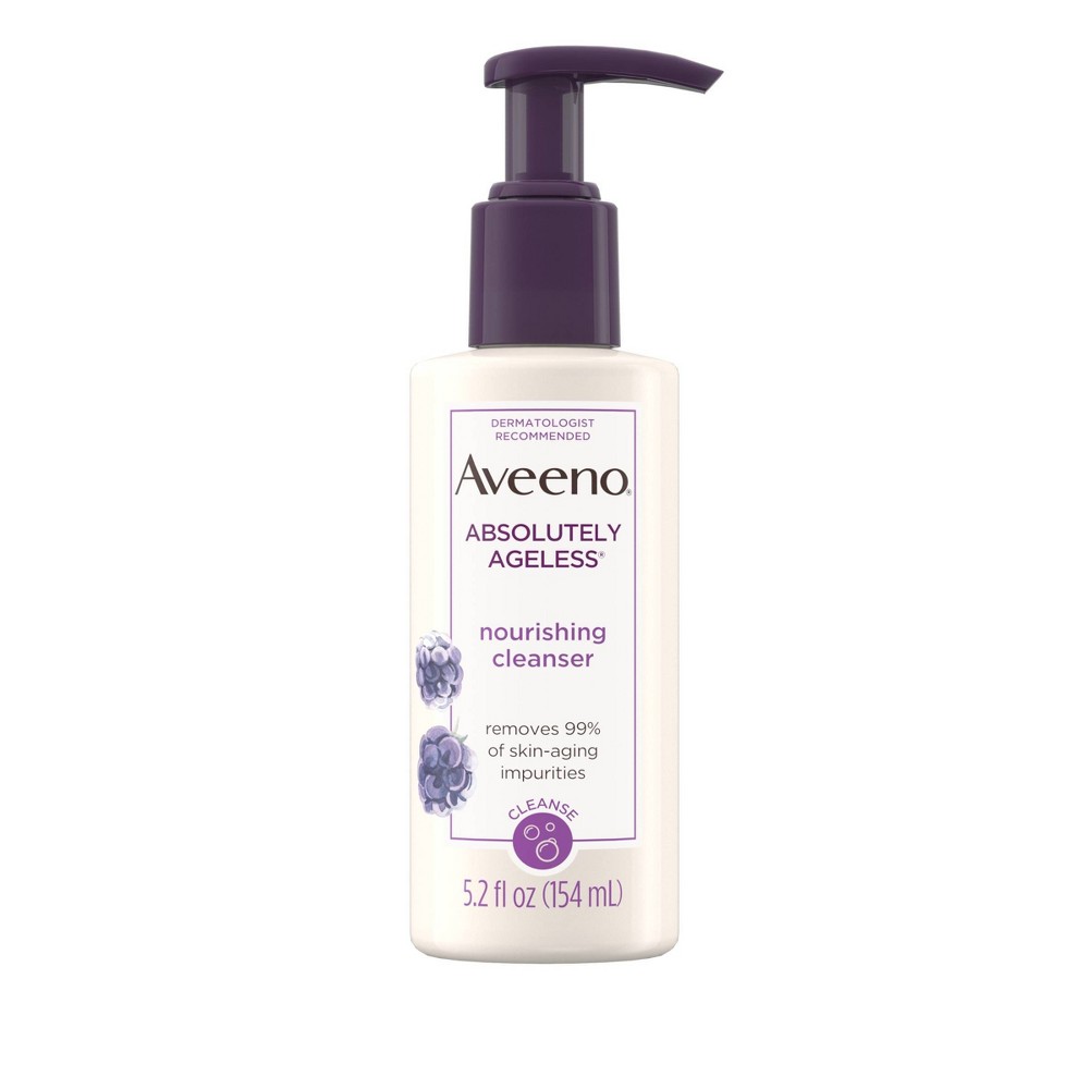 UPC 381371163793 product image for Aveeno Absolutely Ageless Facial Nourishing Anti-Aging Cleanser - 5.2 fl oz | upcitemdb.com