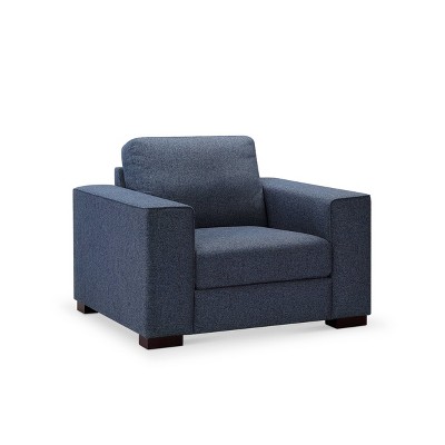 Amelia Fabric Chair Blue - Abbyson Living