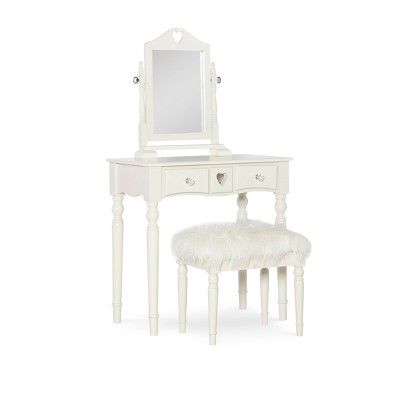 linon sadie youth vanity set