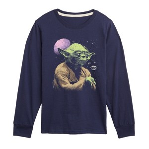 Boys' - Star Wars - Yoda Film Still Long Sleeve Graphic T-Shirt - 1 of 4