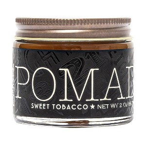 18.21 Man Made Sweet Tobacco Shiny Pomade | Elastic fibers lend a touchable, flexible control and a shiny finish. - (2 oz) - 1 of 4
