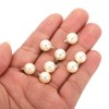 Unique Bargains Plastic Bulk Elegant DIY Crafts Jewelry Making Pearl Pendant 100 Pcs - 3 of 4