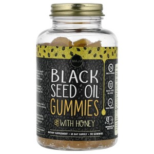 Maju Superfoods Black Seed Oil Gummies, 90 Gummies (250 mg per Gummy) - 1 of 4