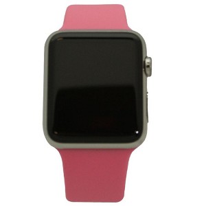 Olivia Pratt Solid Silicone Apple Watch Band Medium to Large Size Wrist M/L only.  Made for 6.5 to 8.5 inch Wrists. - 1 of 4