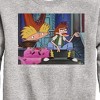 Boys' - Hey Arnold! - Stoop Kid Graphic Long Sleeve Fleece Sweatshirt - 2 of 4
