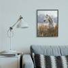 Stupell Industries Wild Horse in Tall Grass Framed Giclee Art, Black, 24" x 30" - 3 of 4