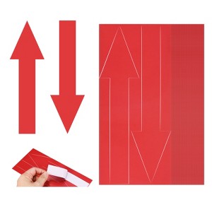 Unique Bargains PVC Self Adhesive Arrow Sticker 80 Pcs - 1 of 4