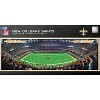 NFL New Orleans Saints 1000pc Pano Puzzle Game: Sports Jigsaw for Ages 13+ - 2 of 4