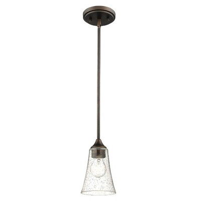 Millennium Lighting Natalie 1 - Light Pendant in  Rubbed Bronze