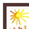 Americanflat Kids Artwork Picture Frame with Lead Free Shatter Resistant Glass - Mahogany - 4 of 4
