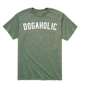 Men's - Instant Message - Dogaholic Short Sleeve Graphic T-Shirt - 1 of 4