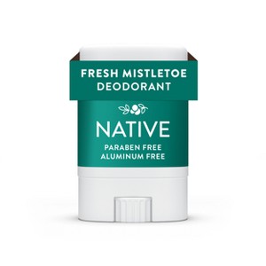 Native Limited Edition Holiday Aluminum-Free Mini Deodorant - Travel Size - Fresh Mistletoe - 0.35oz - 1 of 4