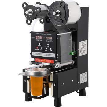 Fully Automatic Cup Sealer For Coffee Tea 90/95mm Electric Sealing Machine 450W