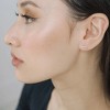 Skinny Midi Crystal Bar Earrings in Gold, Rose Gold, Silver - Honeycat - 2 of 4