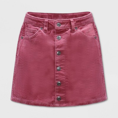 target girls denim skirt