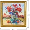 Storied Home Watercolor Floral Print with Solid Wood Frame - 2 of 4