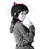 Krash! Leopard Kitty Cycling Girls' Bike Helmet - Black - 2 of 4