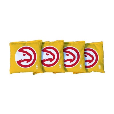 NBA Atlanta Hawks Corn-Filled Cornhole Bags Yellow - 4pk