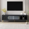 Chic Crate - U-Can 70" Modern Media Hub w/ Shelves & Soft-Close Cabinets - FSC Wood - 2 of 4