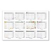 Recycled Desk Pad Calendar, Wild Flowers Artwork, 22 x 17, White Sheets, Black Binding/Corners,12-Month (Jan-Dec): 2026 - 4 of 4