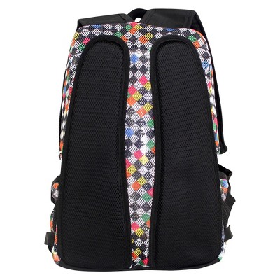 'J World 18'' Mesh Backpack - Checkers, Kids Unisex, Size: Small'