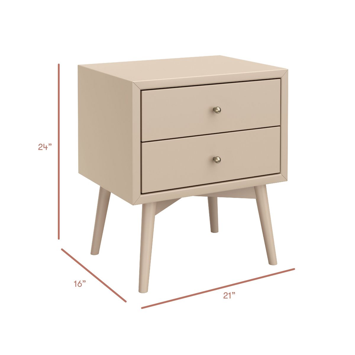Babyletto Palma Assembled Nightstand - thumbnail 10