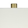 Possini Euro Design Modern Buffet Table Lamp 32" Tall Sculptural Gold Metal Scroll White Drum Shade for Bedroom Living Room Bedside Nightstand Office - 3 of 4