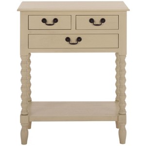 Athena 3 Drawer Console Table - CNS5703 - Safavieh - 1 of 4