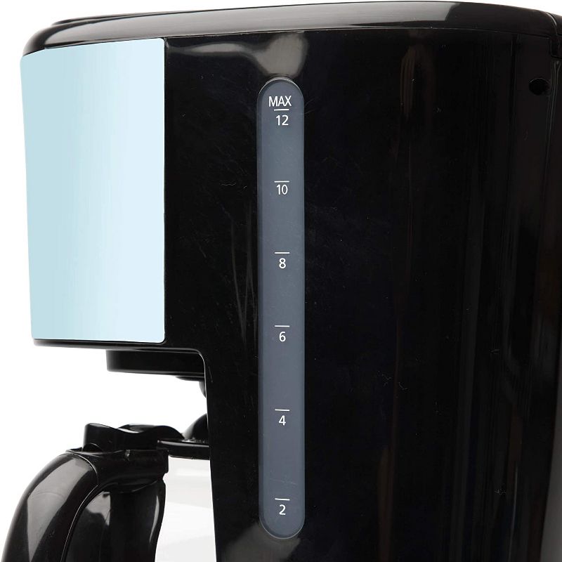 Haden Heritage 12 Cup Programmable Vintage Retro Home Coffee Maker Machine with Heritage 2 Slice Wide Slot Stainless Steel Bread Toaster, Turquoise, 6 of 8