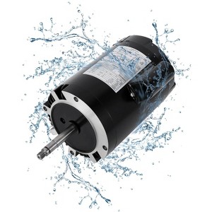 B625 3/4 HP Pool Pump Motor & Seal Kit, Fits Arneson, Polaris PB-460, Letro Jet Vac ¨C 3450 RPM, N56CZ Frame - 1 of 4