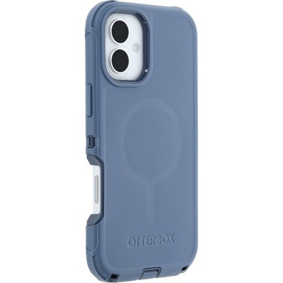 OtterBox Apple iPhone 16 Plus Defender Series Pro for MagSafe Case- Baby Blue Jeans - Thumbnail 4