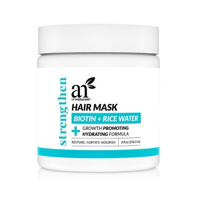 artnaturals Biotin+Rice Water Hair Mask - 8 fl oz