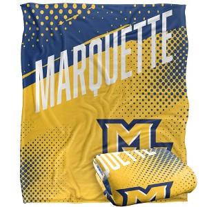 Marquette University Fan Zone Silky Touch Super Soft Throw Blanket 50x60 - 1 of 4