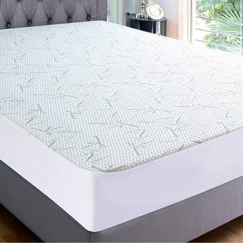 Cheer Collection Rayon From Bamboo Waterproof Mattress Protector