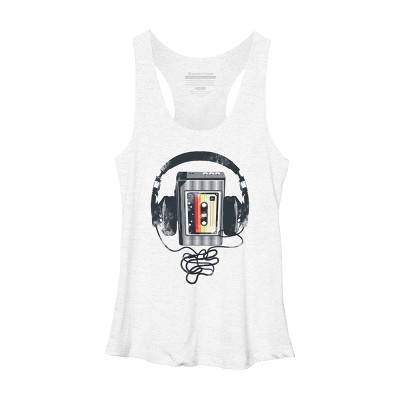 Women's Design By Humans Sound Trip By clingcling Racerback Tank Top