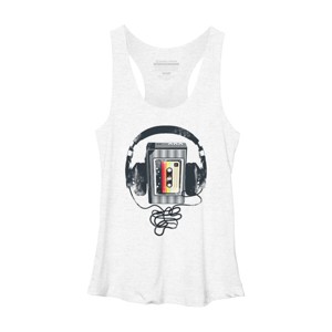 Women's Design By Humans Sound Trip By clingcling Racerback Tank Top - 1 of 2