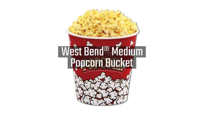 West Bend Medium Popcorn Bucket, 2 of 6, play video