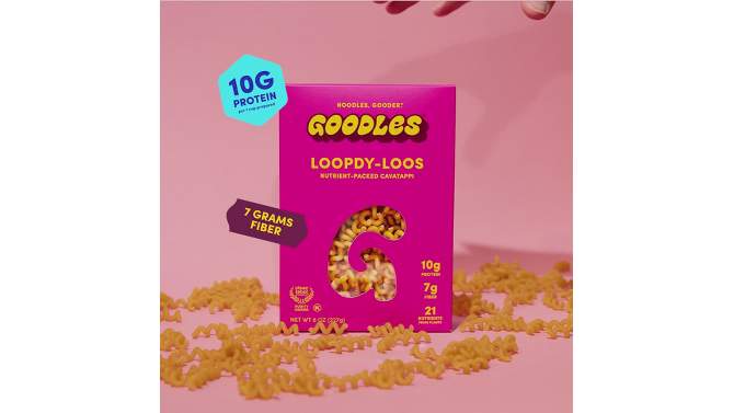 Goodles Dry Pasta Loopdy-Loos - 8 oz, 2 of 5, play video