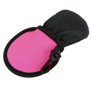 Unique Bargains Portable Pocket Washer Golf Ball Cleaner Bag with Clip 3.9" x 4.1" - 1 of 4