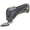 Genesis™ 8-Volt Li-Ion Cordless Oscillating Tool with Battery Pack, Charger, and Sandpaper in Gray - 4 of 4