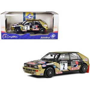 Lancia Delta HF Integrale #2 3rd Place "ADAC Rallye Deutschland" (1989) "Competition" Series 1/18 Diecast Model Car by Solido - 1 of 4