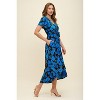 WEST K Women's Georgia Faux-Wrap Maxi Dress with High-Low Hem and Tie Waist - 2 of 4