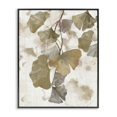 Stupell Industries Rustic Ginkgo Leaves, 11" x 14"