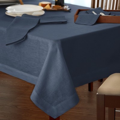 Indigo Linen Box Napkin Set of Four