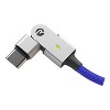 Raycon® Magic Spin Pro 100-Watt USB-C® to USB-C® Charge and Sync Cable, 6.6 Ft. (Blue) - 3 of 4