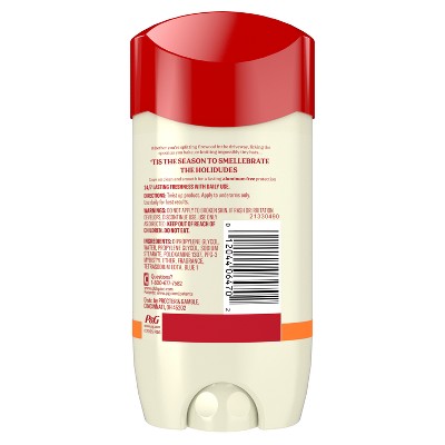 Old Spice Holidudes Deodorant - PumpKing - 3oz: Invisible Solid Deodorant, Under Arm Application, Pumpkin Spice Scent, Normal Skin Type