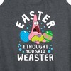Women's - SpongeBob Squarepants - Easter Weaster Graphic Racerback Tank - 2 of 4