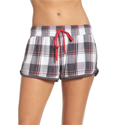 P.J. Salvage Womens Flannel Pajama Shorts