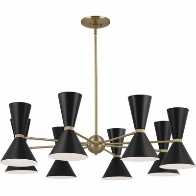 Kichler Lighting Phix 6 - Light Chandelier In Champagne Bronze/black ...