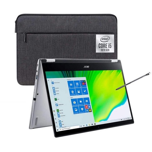 ziekte vooroordeel Certificaat Acer Spin 3 - 14" Touchscreen Laptop I5-1035g1 1ghz 8gb 256gb Ssd Win 10  Home - Manufacturer Refurbished : Target